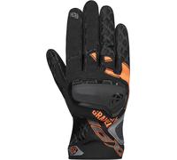 Ixon Gravel Air Guantes de motocicleta, negro-naranja, tamaño M para Hombres