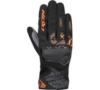 Ixon Gravel Guantes de motocicleta, negro-naranja, tamaño M para Hombres