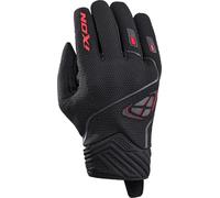 Ixon Hurricane 2 Guantes de moto, negro-rojo, tamaño M para Hombres