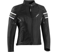 Ixon Ilana Evo Chaqueta textil de moto para mujer, negro-blanco, tamaño S