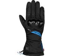 Ixon IT Yuga Guantes de motocicleta para damas con calefacción, negro-azul, tamaño XL para Mujer