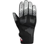 Ixon Ixflow Guantes de motocicleta, negro-blanco, tamaño L