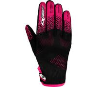 Ixon Ixflow Knit Guantes de moto para damas, negro-rosa, tamaño S para Mujer