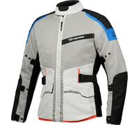 Ixon M-Njord Chaqueta textil de motocicleta, gris-azul, tamaño L para Hombres