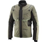 Ixon M-Skeid Chaqueta textil de motocicleta, negro-marrón, tamaño XL para Hombres