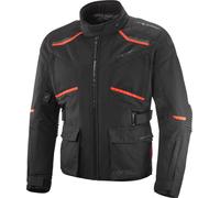 Ixon Midgard Air C Chaqueta textil de moto, negro/rojo, Talla C-3XL