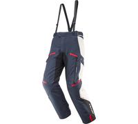 Ixon Midgard C Pantalones Textiles de Motocicleta Impermeables, gris-azul, tamaño 3XL para Hombres