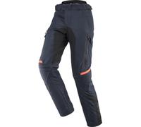 Ixon Midgard Pantalones textiles impermeables para motocicletas, azul, tamaño L para Hombres