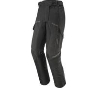 Ixon Midgard Pantalones textiles impermeables para motociclismo para mujer, negro, Talla Short XL
