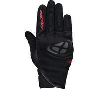 Ixon Mig Guantes de motocicleta, negro-rojo, tamaño XL para Hombres