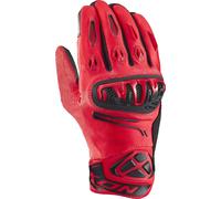 Ixon Mirage Air Guantes de moto, negro-rojo, tamaño M para Hombres