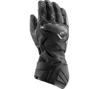 Ixon MS Drakkar Guantes de moto impermeables, Negro/Caqui, Talla S