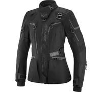 Ixon Odin Chaqueta textil impermeable para mujer, negro, Talla S