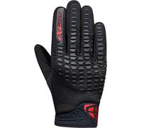 Ixon Oregon Guantes de moto, negro/rojo, Talla XS