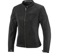 Ixon Ozcan Chaqueta textil de moto para mujer, negro, Talla M