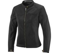 Ixon Ozcan Chaqueta textil de moto para mujer, negro, tamaño M