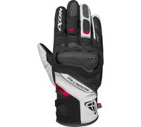 Ixon Pro Knarr Guantes de moto de invierno impermeables, negro-blanco-rojo, tamaño M