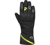 Ixon Pro Midgard Guantes de moto de invierno impermeables, negro-amarillo, tamaño L para Hombres