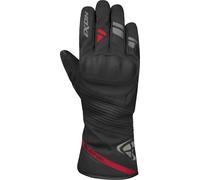 Ixon Pro Midgard Guantes de moto de invierno impermeables, negro-rojo, tamaño XL para Hombres