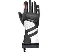Ixon Pro Ragnar Guantes de moto de invierno impermeables, negro-gris-rojo, tamaño L para Hombres