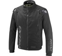 Ixon Pulsion Chaqueta textil de moto impermeable, negro, Talla M