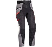 Ixon Ragnar Pantalones textiles para motocicletas, negro-naranja, tamaño L
