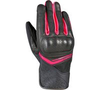 Ixon RS Launch Guantes de motocicleta para damas, negro/rosa, Talla L
