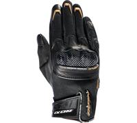 Ixon Rs Rise Air Guantes de las mujeres, negro-oro, tamaño XS
