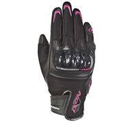 Ixon Rs Rise Air L - Guantes para moto (talla XXL), color negro y fucsia