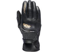 Ixon Rs Shine 2 Guantes de las mujeres, negro-oro, tamaño XL
