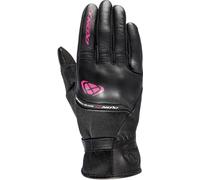 Ixon Rs Shine 2 Guantes de las mujeres, negro-rosa, tamaño L