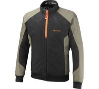 Ixon Siwa Chaqueta textil de moto impermeable, Caqui/Negro, Talla 4XL