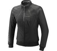 Ixon Siwa Chaqueta textil impermeable para mujer, negro, Talla XL