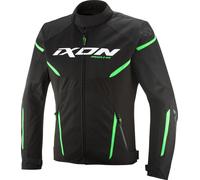 Ixon Striker 2 Air WP Chaqueta textil de moto impermeable, negro-verde, tamaño 3XL para Hombres