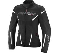 Ixon Striker 2 Air WP Chaqueta textil impermeable para mujer, Negro/Blanco, Talla M