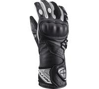 Ixon Thund Guantes de moto para mujer, negro-blanco, tamaño S