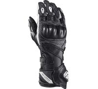 Ixon Tornado Air Guantes de moto, Negro/Blanco, Talla S