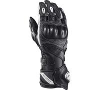 Ixon Tornado Air Guantes de moto, negro-blanco, tamaño M para Hombres