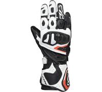 Ixon Vortex Guantes de motocicleta, negro-blanco, tamaño 2XL para Hombres