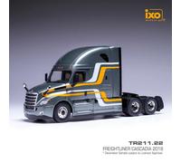 2012 Cabeza Tractora Freightliner Cascadia Gris Metalizado Decorado 1:43 IXO Mod