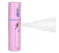 IXROAD Nano Vaporizador Humidificador Pulverizador Atomizador para Hidratante Facial, Belleza, Maquillaje, Makeup (Rosa)