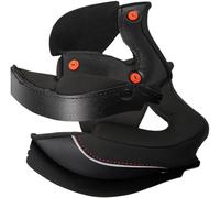 IXS 216 Almohadillas para las mejillas, negro, tamaño 2XL para Hombres