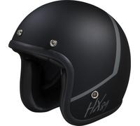 IXS 89 2.0 Casco Jet, negro-gris, tamaño S para Hombres
