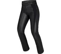 IXS Aberdeen Pantalones de cuero para motocicleta para damas, negro, tamaño M para Mujer