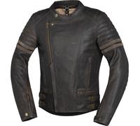 IXS Andy Chaqueta de cuero de la motocicleta, marrón, tamaño 54 para Hombres