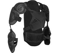 IXS Assault EVO Upper Protective Black SM Protecciones, Adultos Unisex, Negro