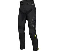 IXS Black Panther-ST Pantalones textiles para motocicleta, negro, Talla M corto
