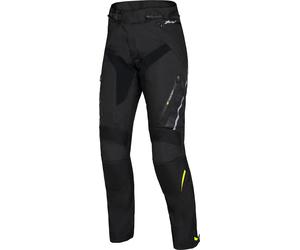 IXS Black Panther-ST Pantalones textiles para motocicleta, negro, Talla M corto