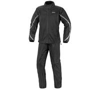 IXS Calais Traje de lluvia 2 piezas, negro, Talla S