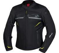 IXS Carbon-ST, chaqueta textil impermeable Corta 3XL male Negro